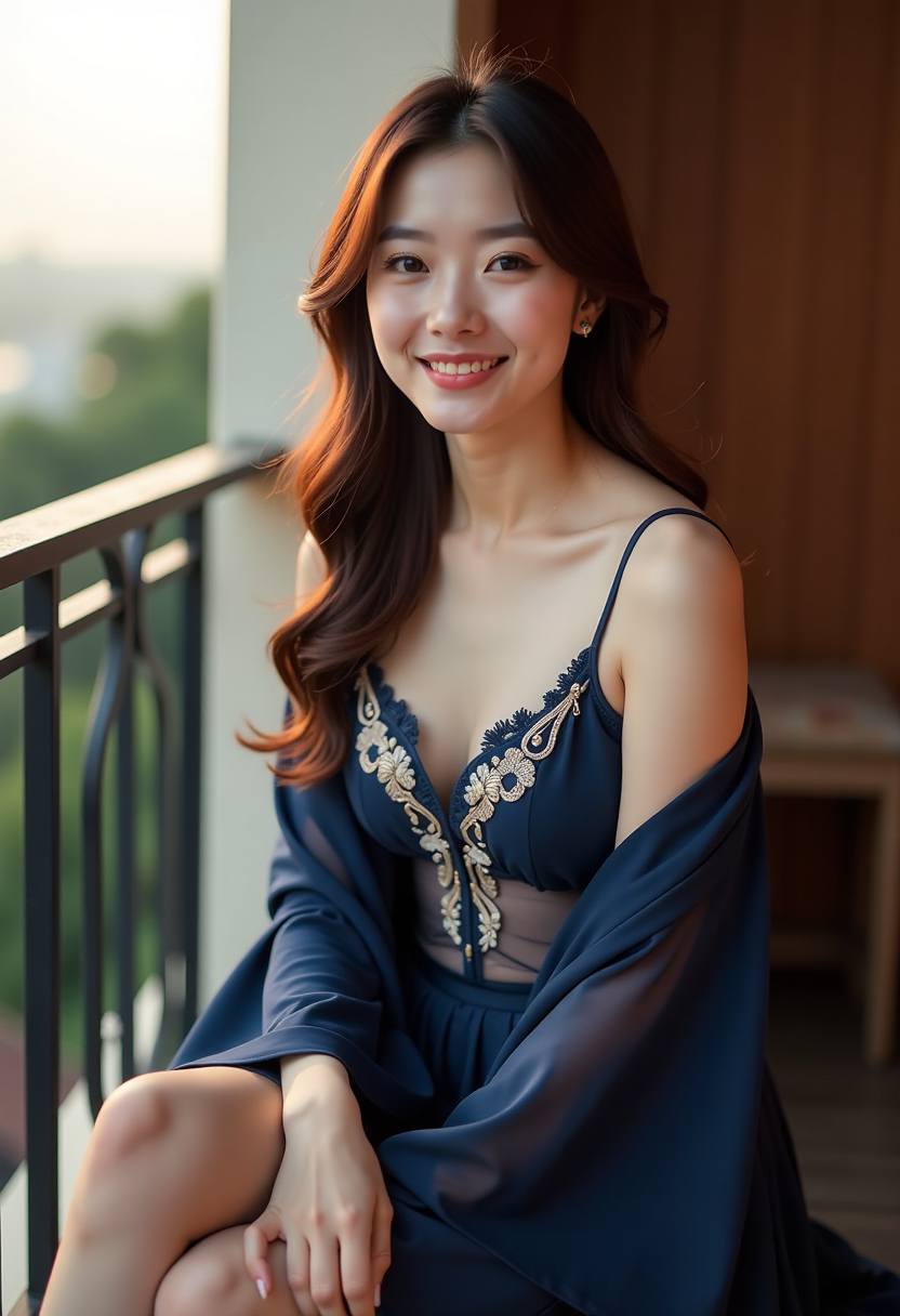 灯光里的她海报